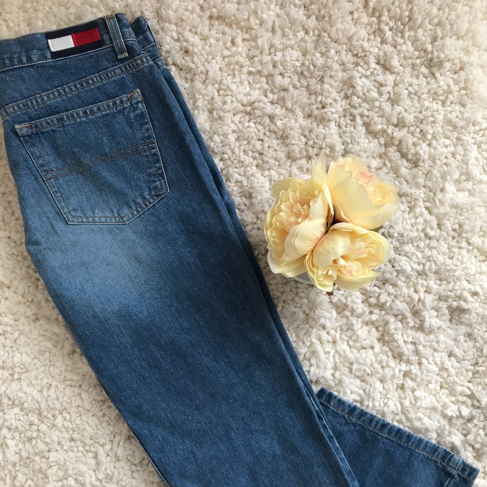 TOMMY HILFIGER Jeans Sz 7 Vintage Tomboy Jeans